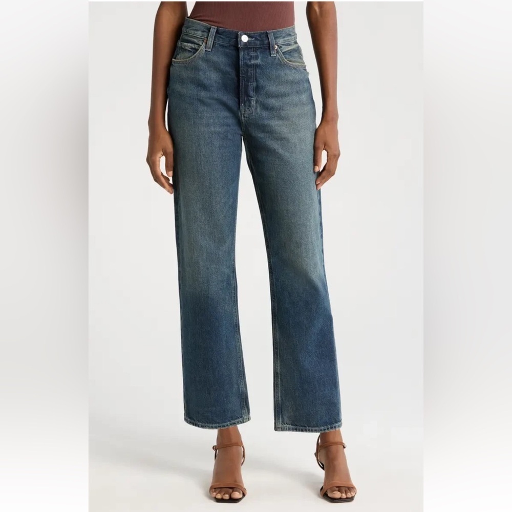 New Paige Sawyer High Rise Straight Leg Matchstick Sz 26